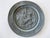 Gray Pewter Wall Plate, 1634 For Sale - Image 8 of 8