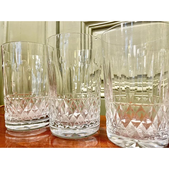 Crystal Whisky Glasses, Set of 6 For Sale - Image 6 of 8