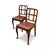 Set Of 4 Antique Dining Chairs 85 cms tall, 47 cms wide, 48 cms seat height. Drop in seats. There are signs of wear as you...