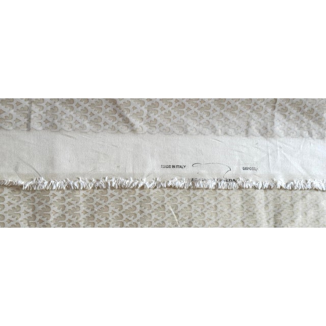 Textile Fortuny Murillo Fabric - Antique Monotones - 1 Yard Plus For Sale - Image 7 of 7