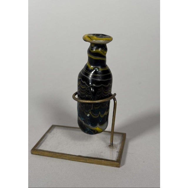 Renaissance Amphorisk in Phoenician glass 2nd-1st Century BC For Sale - Image 3 of 4