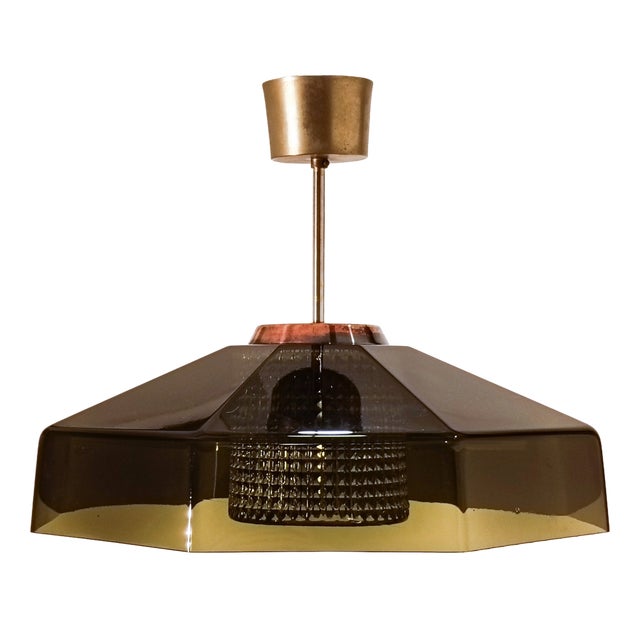 Pendant by Carl Fagerlund for Orrefors, 1960s For Sale