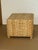 Up for sale is a beautiful pair of contemporary cube poufs featuring a richly textured, chunky handwoven chevron pattern....