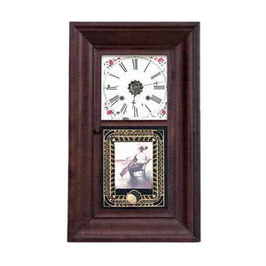 Waterbury Wall Clock, USA, Mid 19th Century