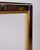 Gold Vintage Metal and Glass Shelf by Renato Zevi, 1970s For Sale - Image 8 of 9