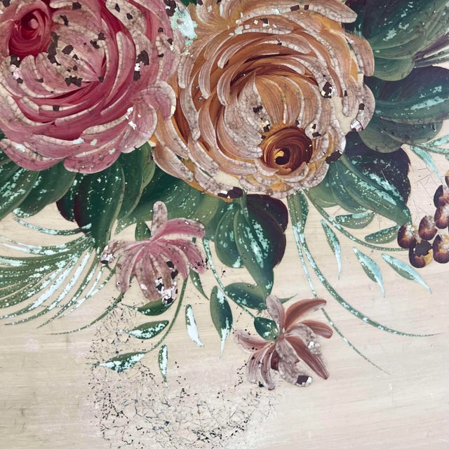 19th Century English Tole Tray For Sale - Image 4 of 4