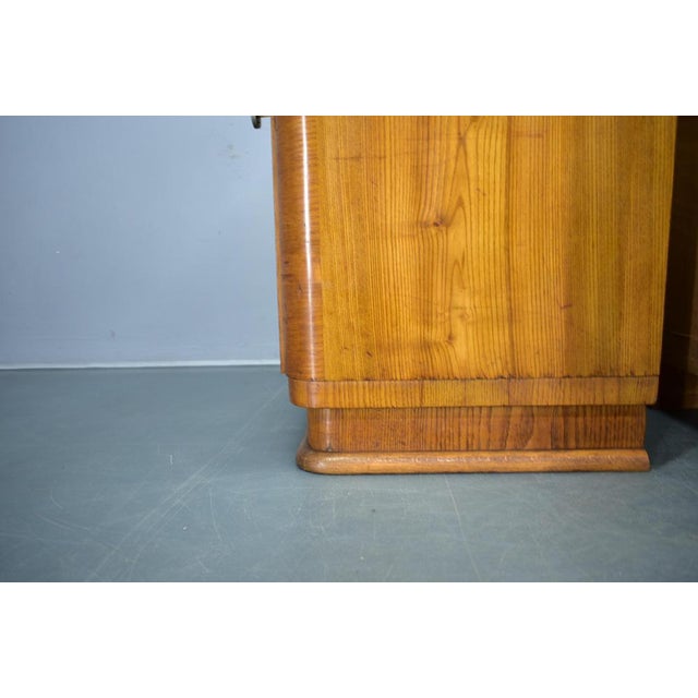 1940s Art Deco Bedside Tables, Czechoslovakia, Set of 2 For Sale - Image 13 of 18