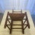 Early American Red Painted Cane Seat Ladder Back Chair For Sale - Image 10 of 12