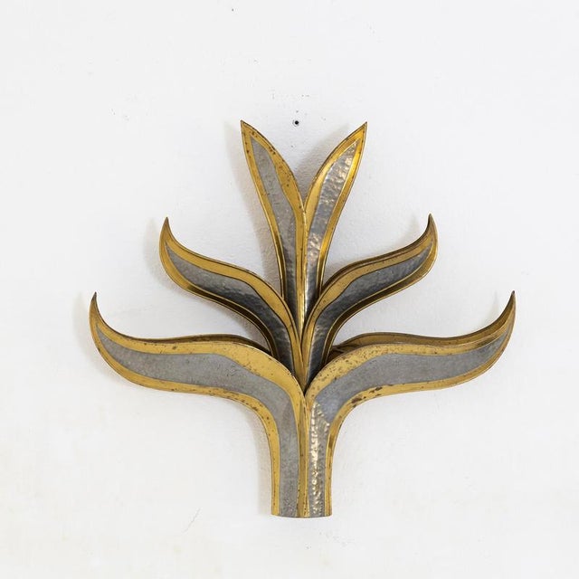 Henri Fernandez Wall Lamps by Henri Fernandez for Maison Honoré, Set of 2 For Sale - Image 4 of 9