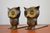 Bauhaus Mid-Century Modern Owl Bookends by Walter Bosse for Herta Baller, 1950s, Set of 2 For Sale - Image 3 of 7
