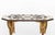 Grand Tour Empire Revival Pietra Dura Top Crane Motif Console Table For Sale - Image 3 of 11