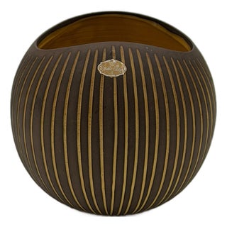 Mid-Century Modern Kokos Ceramic Vase by Hjördis Oldfors for Upsala-Ekeby, Sweden, 1950s For Sale