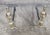 Late 20th Century Late 20th Century Virginia Metalcrafters Williamsburg Brass Fireplace Andirons Cw 100-2 W Logholders For Sale - Image 5 of 12