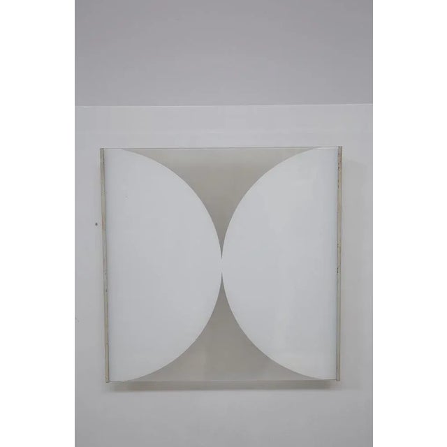 Painted Aluminum and Glass Wall Lights For Sale - Image 9 of 9