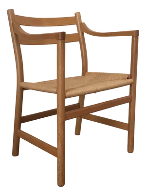 Mid-Century CH46 Armchair in Oak by Hans Wegner for Carl Hansen, 1970s