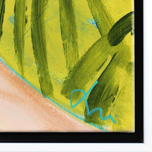 2020s Miss Priss Palms 5 - Colorful Abstract Figurative Portrait Painting Original Artwork by Lindsey McCord For Sale - Image 5 of 9