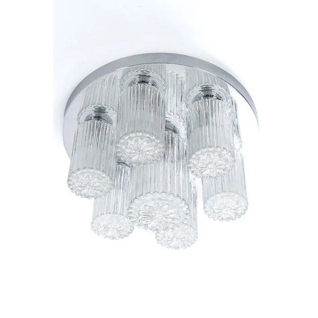 Vitnage Chrome Ceiling Lamp For Sale - Image 3 of 9
