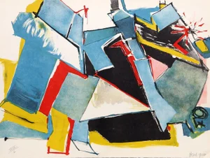 Jasha Green, "Untitled 12," Lithograph