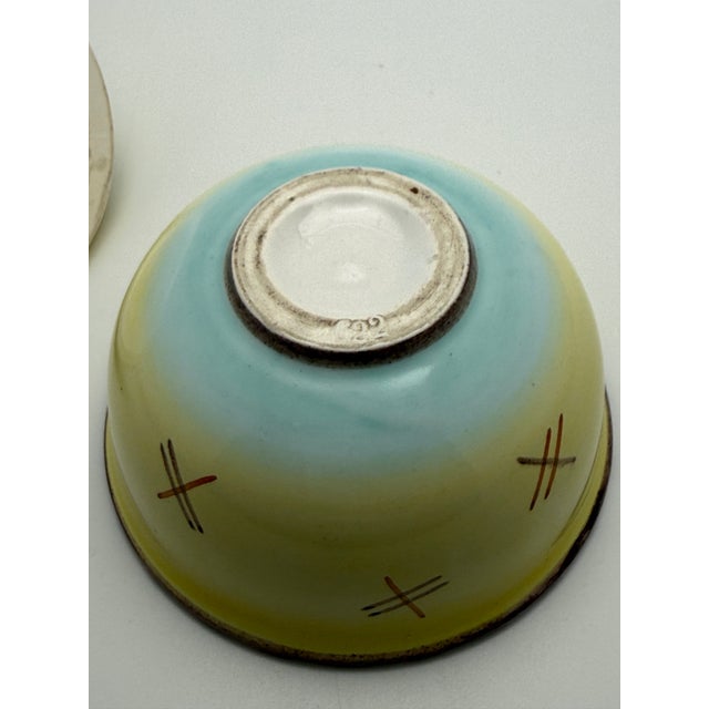 Green Wiener Werkstätte Ceramic Model 622 Lidded Box by Dagobert Peche for Gmundner Keramik, Austria, 1923s For Sale - Image 8 of 11