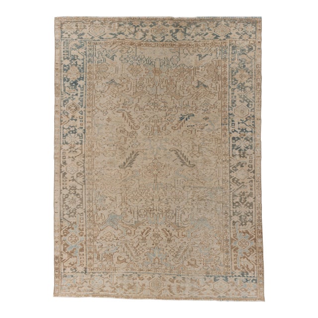 Vintage Circa 1940 Rug 6ft X 8ft 4in For Sale