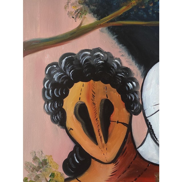 2020s Tetiana Andriyovych Soulful Resilience in Portraiture Original Oil Painting For Sale - Image 5 of 7