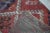 1960s Turkish Traditional Geometric Design Hand Knotted Small Red Oushak Rug For Sale - Image 12 of 13