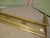 Victorian Pierced Brass Fender For Sale - Image 5 of 7