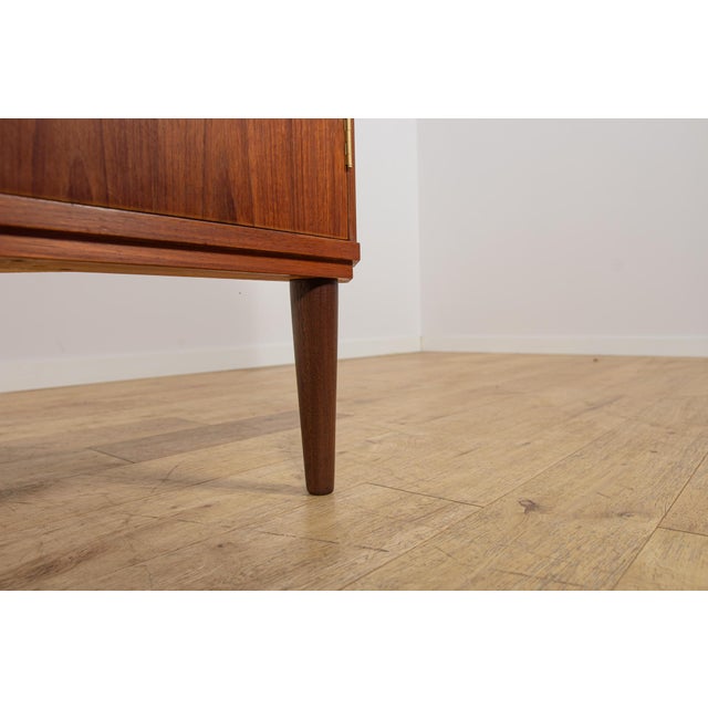 Mid-Century Corner Teak Cabinet, Denmark, 1960s For Sale - Image 12 of 15