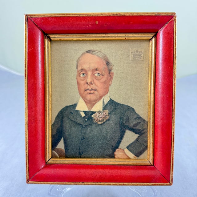 1900 - 1909 Framed Original Vanity Fair Caricature Litho, Lord Roseberry, 1901 For Sale - Image 5 of 10
