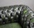 Green Leather Chesterfield Sofa, 1970 For Sale - Image 10 of 11