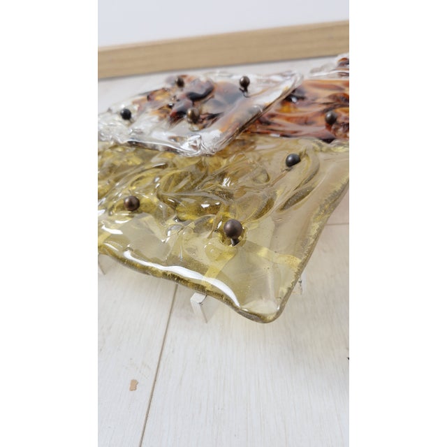 Metal Wall Lamp by Toni Zuccheri for Venini, 1960s For Sale - Image 7 of 15