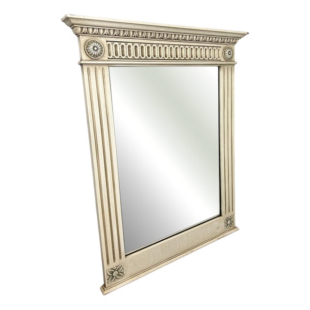 Vintage Carved Wall Mirror For Sale