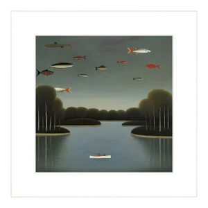 Tuxedo Park Print Shop Fishing Pond