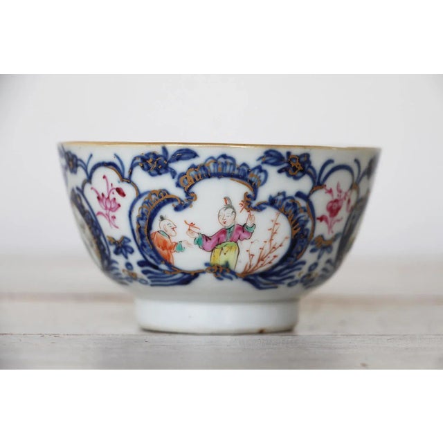 This original Qianlong Bowl was made for Chinese export during the Qianlong Period (1736 - 1795). The bowl is made of...