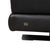Black Two-Seater Sofa in Black Leather from Rolf Benz For Sale - Image 8 of 12