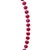 Modern Jumbo Ruby Aquamarine Necklace 18k Gold For Sale - Image 3 of 7