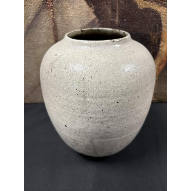 Large Ceramic Vase by Zaalberg, 1950s For Sale - Image 6 of 7