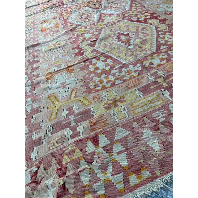 Vintage Turkish Anatolian Kilim Rug, 1940s For Sale - Image 16 of 18