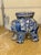 Blue and white porcelain elephnant stool. The fun design and classic color scheme make it a versatile piece, perfect for...