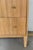 Worlds Away Worlds Away Modern Fluted Oak and White Marble Sink Vanity For Sale - Image 4 of 7