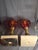 Pair Antique Bohemian Cranberry Cut-to-Clear Kerosene Lamps Marble Base P&a Eagle For Sale - Image 14 of 15