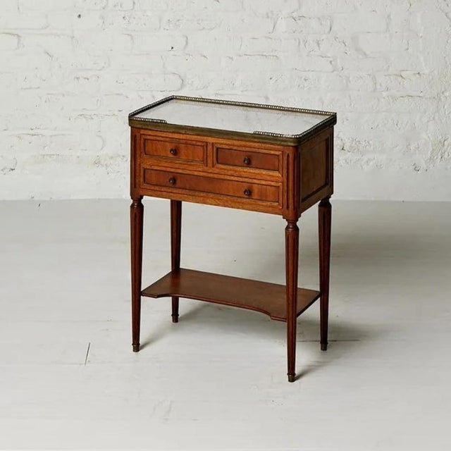 French Early 20th Century Belgian Louis XVI Style Console Table For Sale - Image 3 of 7