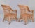 Vintage French Wicker Table and Four Chairs For Sale In Detroit - Image 6 of 12