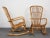 Set of Mid-Century Italian Rattan & Bamboo Rocking Chairs, 1960s For Sale - Image 14 of 18