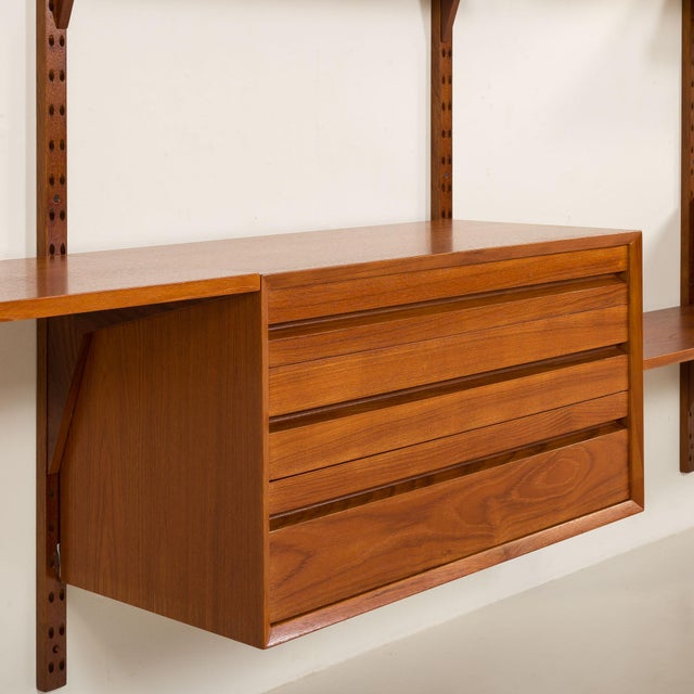 Four Bay Wall Unit by Poul Cadovius for Cado, 1960s For Sale - Image 14 of 18