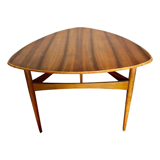 Scandinavian Modern Design Coffee Table in the style of Karl-Erik Ekselius, 1960s For Sale - Image 10 of 10