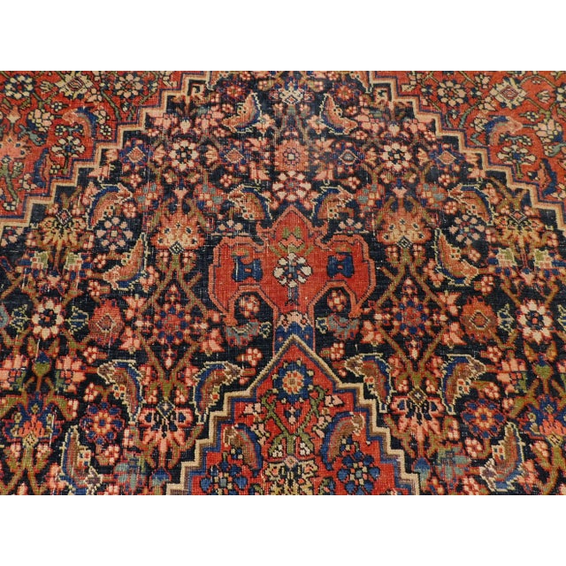 Antique Persian Bijar Rug. 5'6"x 9'2" For Sale - Image 9 of 13