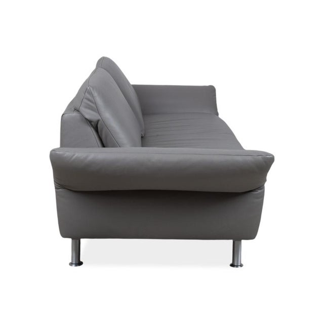 Leather Elena Three-Seater Sofa with Manual Function from Koinor For Sale - Image 13 of 16