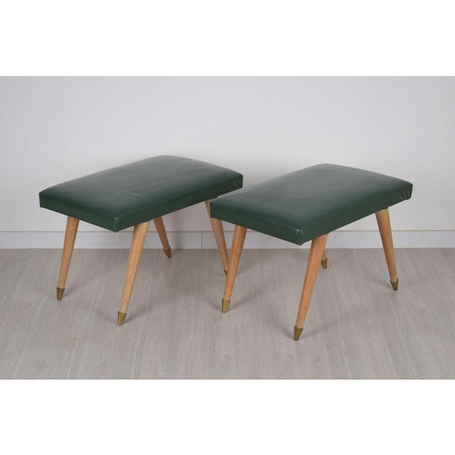 Benches, Italy, 1950s, Set of 2 For Sale - Image 4 of 12