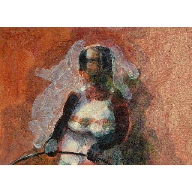 Wolfgang Blanke, Nude Marion, 1997, Emulsion on Plywood For Sale - Image 4 of 13